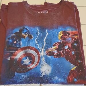 Captain America vs Iron Man